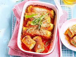 Cannellonis Ricotta Epinards Et Sauce Tomate Recettes Recette Recettes De Cuisine Cannelloni Ricotta Recette De Cannelloni