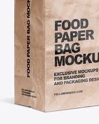Site listing technical designer internships in u.s. Kraft Paper Bag With Food Mockup In Bag Sack Mockups On Yellow Images Object Mockups