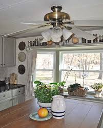 Ceiling Fan Face Lift A Big Impact On A Small Budget Mobile Home Living Remodeling Mobile Homes Mobile Home Living Mobile Home Renovations