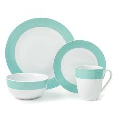 Find a wide assortment of bowls online on walmart.ca. Loft Stripe Collection Mint Green 16 Piece Porcelain Dinnerware Set Walmart Exclusive Walmart Com Walmart Com