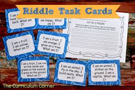 But, it can be tough for kids to master, especially if they are used to looking for exact answers to questions. Riddle Task Cards Inferencing The Kinder Corner