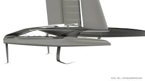 The idea was the boat would use the wingsail in light winds and go to the soft sail rig for medium and heavy winds. F50s Upgrades Preview Over Ac50s Catamaran Racing News Design