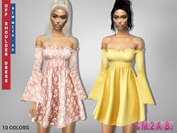 We are pleased to welcome you to our new section. Sims2fanbg S 410 Off Shoulder Dress