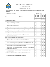 Saya menyediakan ruang untuk anak belajar di rumah. Borang Soal Selidik Ibu Bapa