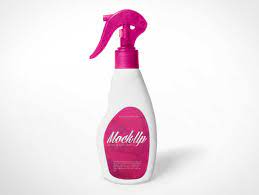 Pump Action Spray Bottle Psd Mockup Psd Mockups