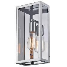 Presented in a sophisticated bronze finish with gold scroll and leaf shading, the striking detail is offset by the beauty of the avorio glass shade. Decor Living Maxime 1 Light Chrome Wall Sconce 2505wl 015 The Home Depot Wall Sconces Sconces Wall Sconce Lighting