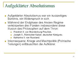 Seine markanteste ausprägung mit polizeistaat, stehendem heer und staatlicher lenkung der wirtschaft (merkantilismus) fand der absolutismus in frankreich unter ludwig xiv.: Kulturnation Ohne Staat Im Zeichen Des Aufgeklrten Absolutismus