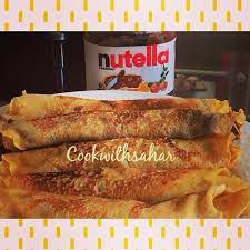 كريب شوكولا recipe recipes food brekfast
