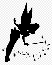 Tinkerbell Silhouette Png Free Tinkerbell Svg Files Transparent Png 854x1024 47108 Pngfind