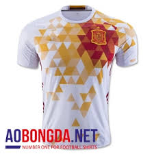 Du học tây ban nha. Ao Tay Ban Nha Tráº¯ng San Khach Thi Ä'áº¥u Euro 2016