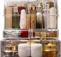 Amazon.com: UShioart Clear Large Acrylic Makeup Organizer ...