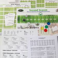 About 2% of these are board game, 0% are playing cards. Second Season Pro Football Game