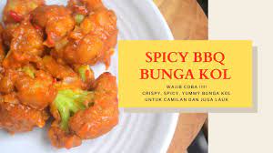 Kembang Kol Crispy Pake Saus Barbeque Asli Bikin Nagih Masakan Simple Makanan Kembang Kol Resep Masakan
