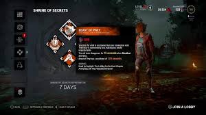 Shrine Of Secrets Dead By Daylight Dbd Amino You can go to the dbd gamepedia and look up shrine of secrets. shrine of secrets dead by daylight