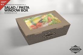 Clamshell Window Box Mockup Box Mockup Free Packaging Mockup Food Box Packaging