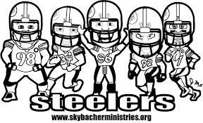 Steelers Coloring Page Football Coloring Pages Nfl Football Steelers Steelers
