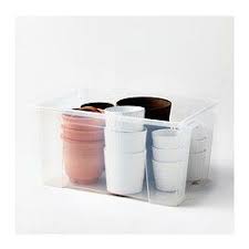Samla Transparent Box 28x19x14 Cm 5 L Ikea Ikea Box Storage Boxes