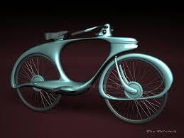Modelisation 3d De Dan Palatnik Du Velo Bowden Spacelander Dessine En 1946 Par Le Designer Britannique Benjamin Bowden Bike Velo Art Deco Velos Anciens