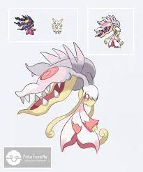 Here S My Version Of Houndoom Kaboom S Mega Mawudino D Check Out The Original Post Here Orginal Post If There Pokemon Fusion Art Pokemon Breeds Pokemon