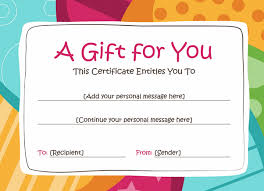 Birthday Gift Certificate Template Free Printable Birthday Gift Voucher Template Free Gift Voucher Template Gift Certificate Template Gift Certificate Template Word