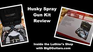Husky Spray Gun Kit Review From Home Depot Youtube