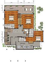 Nat1090 3 4 Bedroom Luxury Sea View Villas Naithon Architectural House Plans Luxurious Bedrooms Ocean View Villas