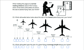 Qualitative Assessment Of The Perceived Size Of Planes In