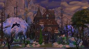 Audouconstru Witch House Audouconstru Voici La Maison Douce Et Accueillante D Une Simette Tres Particuliere J Espere Que Tu Apprecieras Sims Sims 4 Gallery