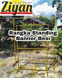 Maybe you would like to learn more about one of these? Toko Ziyan Jasa Pembuatan Standing Banner Rangka Besi Facebook
