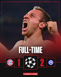 🚨 𝗙𝗨𝗟𝗟-𝗧𝗜𝗠𝗘 🚨 🇮🇹 Inter have the advantage over Bayern heading  to the San Siro after a drama-filled night in Munich. Rate that game out of  10👇
