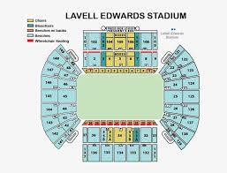 Additional Maps Football Lavell Edwards Stadium Free