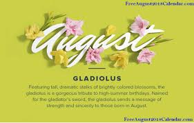 Birth Month Flower Necklace August Flower For August Month August Birth Flower Birthday Month Flowers Birth Month Flowers