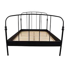 The description says it has storage, but actually it. 62 Off Ikea Ikea Svelvik Full Size Black Bed Frame Beds