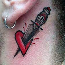 Cool Heart Tattoo Designs On Neck Best Heart Tattoos Cool Heart Tattoo Designs And Idea Broken Heart Tattoo Designs Heart Tattoo For Men Broken Heart Tattoo