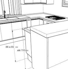 Los muebles de de una cocina está compuesto por interiores y/o cascos que nos permitirán el almacenaje, y por las cocinas de hoy en día deben tener todo a mano, evitar espacios muertos en los muebles, y conseguir desde emoción logramos cocinas funcionales, modernas y a medida. Todas Las Medidas De Una Cocina Planos De Cocinas Altura De Mesa Diseno De Cocina