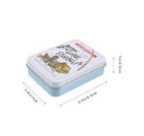 Amazon.com: 3pcs Metal Hinged Tin Box Container, Small Empty ...