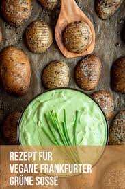 Vegane Frankfurter Grune Sosse Der Klassiker Im Fruhling Rezept Vegane Grune Sosse Vegane Sossen