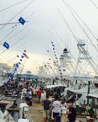 Flags On Boats At White Marlin Open White Marlin Bluewater Marlin