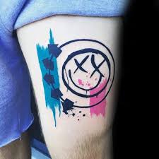 I need to know if ms. 50 Blink 182 Tattoos For Men Rock Band Ink Ideas