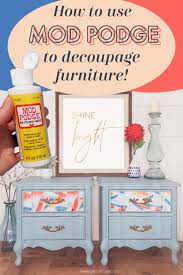 In the era of queen victoria in england were on sale the first collection of. How To Decoupage Furniture With Wallpaper Easily Three Coats Of Charm