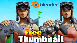 Currently, players do not have the option to customize their own controls. Free Thumbnail Renegade Raider Skin W Ps4 And Xbox In Blender Fortnite 3d Thumbnail Speed Art Youtube