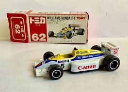 Tomica No.62 Williams Honda F-1 雙面盒