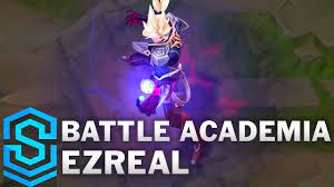 Battle Academia Ezreal Skin Spotlight - League of Legends - YouTube