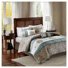 Bedroom sets are on sale every day at cymax! Blue Sharon Jacquard Comforter Set California King Target
