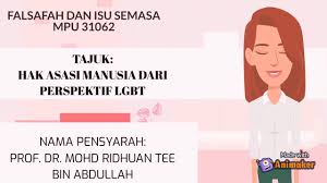 Hak asasi manusia sangat mustahak untuk rakyat malaysia, kerana hak pendidikan untuk orang ramai telah terjejas. Hak Asasi Manusia Dan Lgbt Mpu 31062 Falsafah Dan Isu Semasa Youtube