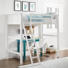 Building a wooden lshaped bunk beds with stairs and drawers plans affordable sheds inc 8×12 utility trailer used for boys room and more on pinterest bunk bed lesson plans for a bunk beds a while back as. Your Zone Kids Wooden Loft Bed With Ladder Twin White Walmart Com Walmart Com