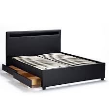 Shop our huge selection of led fixtures, decorative, security lighting, even lamp repair. Letto Matrimoniale 2 Piazze Moderno Con Rete Testiera Led Cassetti 160x190 Genev Ebay