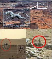 Mysterious humanoid figure on Mars discovered