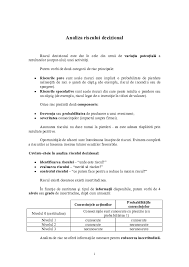 În lucrarea sa „diagnostic global. Pdf Analiza Riscului Decizional Adrian Dica Academia Edu