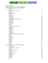 Zur navigation springen zur suche springen. Inhaltsverzeichnis Literatur Zu Buch A B C F K H J Literatur Speziell Zu Buch C Wirkstoffprofile Beenden